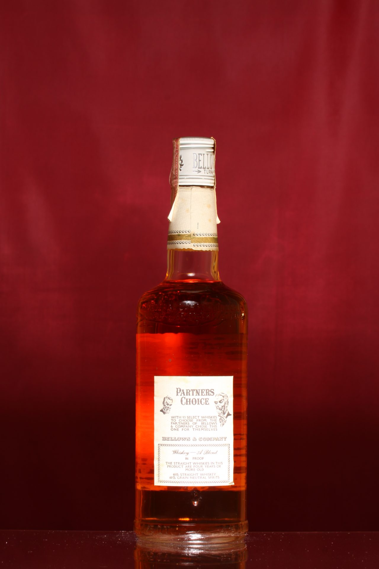 BELLOWS PARTNERS CHOICE – The Liquor Collection